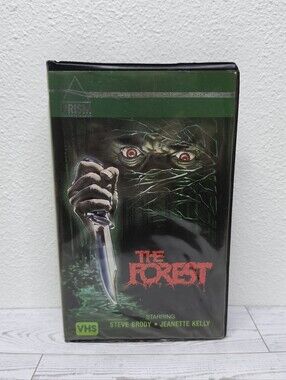 The Forest VHS Vintage 80s Cult Slasher Horror Movie